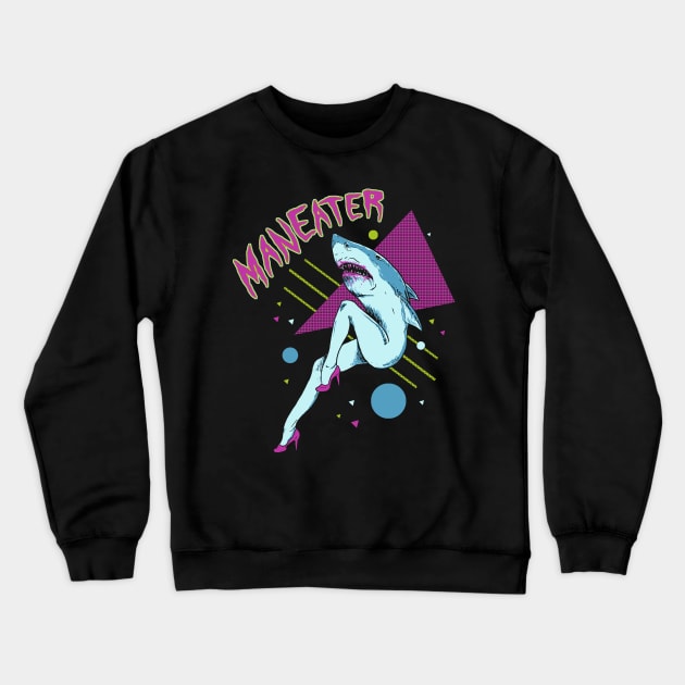 Maneater Crewneck Sweatshirt by Hillary White Rabbit